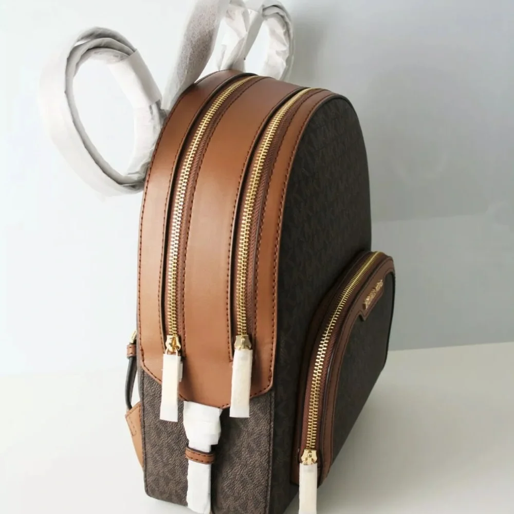 Michael Kors Backpack Bag Jaycee Md Backpack Brown Braun 35S2G8TB2B